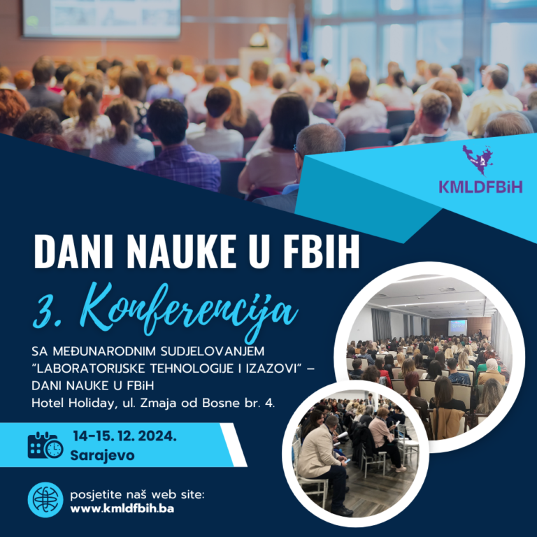 Program 3. Konferencije 2024. “DANI NAUKE U FBiH”