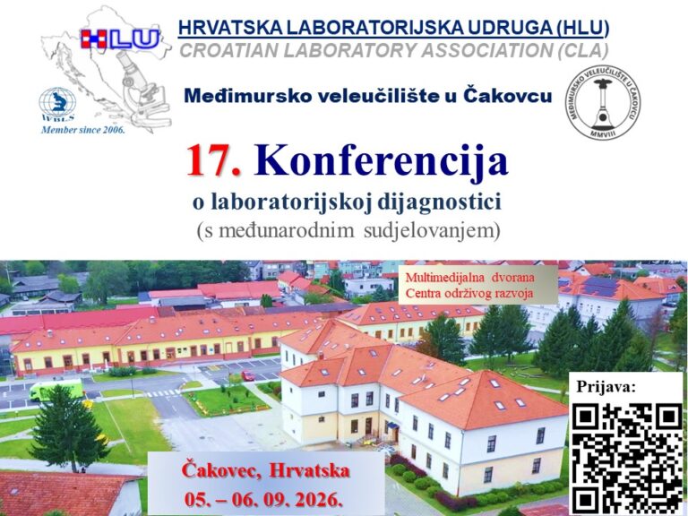 17. Konferencija o laboratorijskoj dijagnostici s međunarodnim sudjelovanjem u Čakovcu